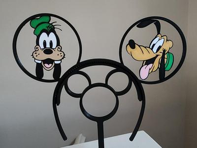 Goofy and Pluto Mickey Ears