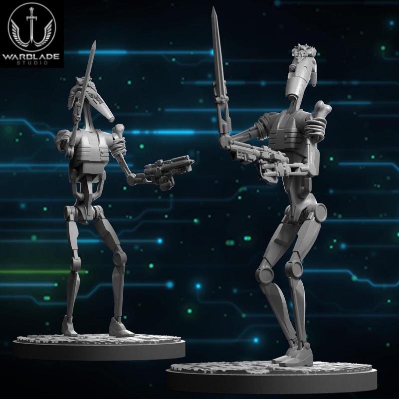 star wars shatterpoint mr bones presupported included