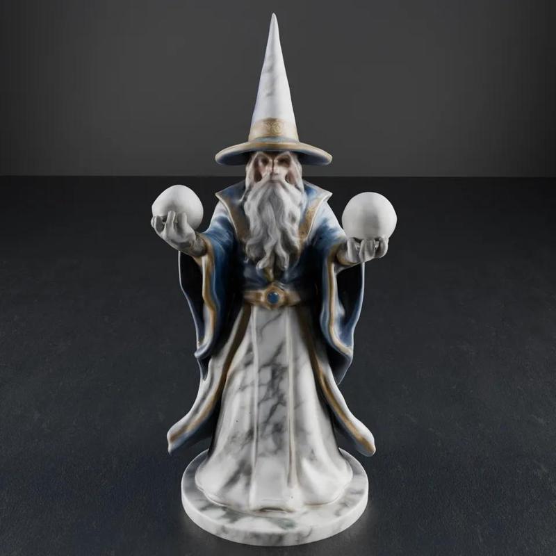 Magician figurine   