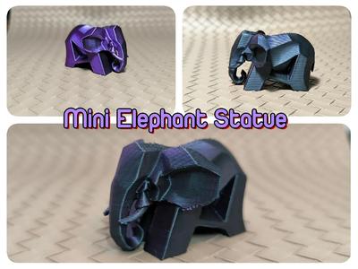 Mini Elephant Statue   