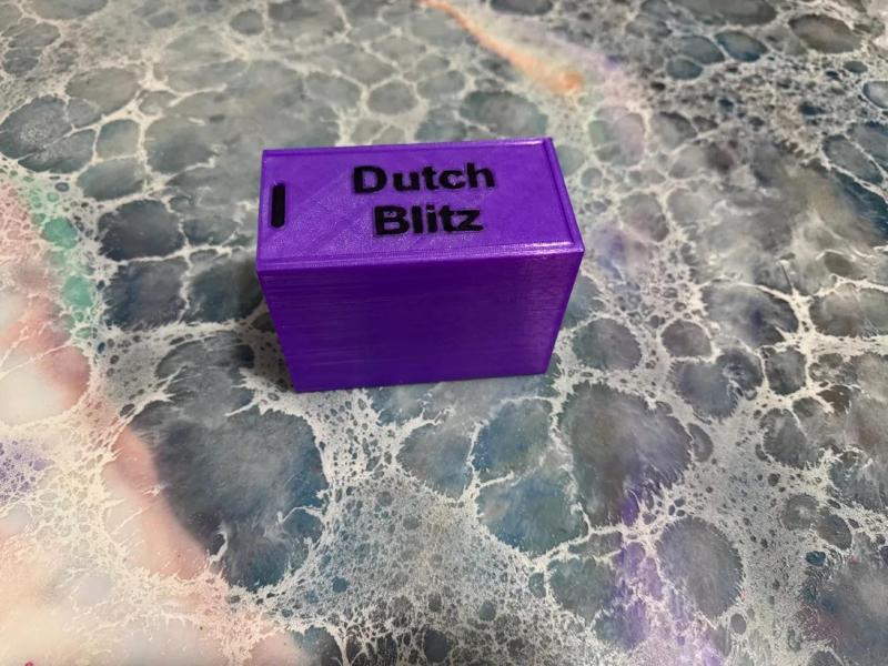 Dutch Blitz Card Storage Box   