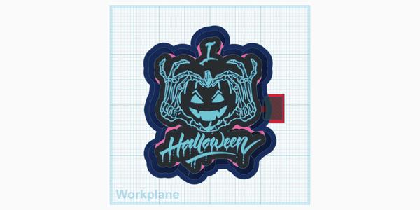 I love Halloween Skeleton