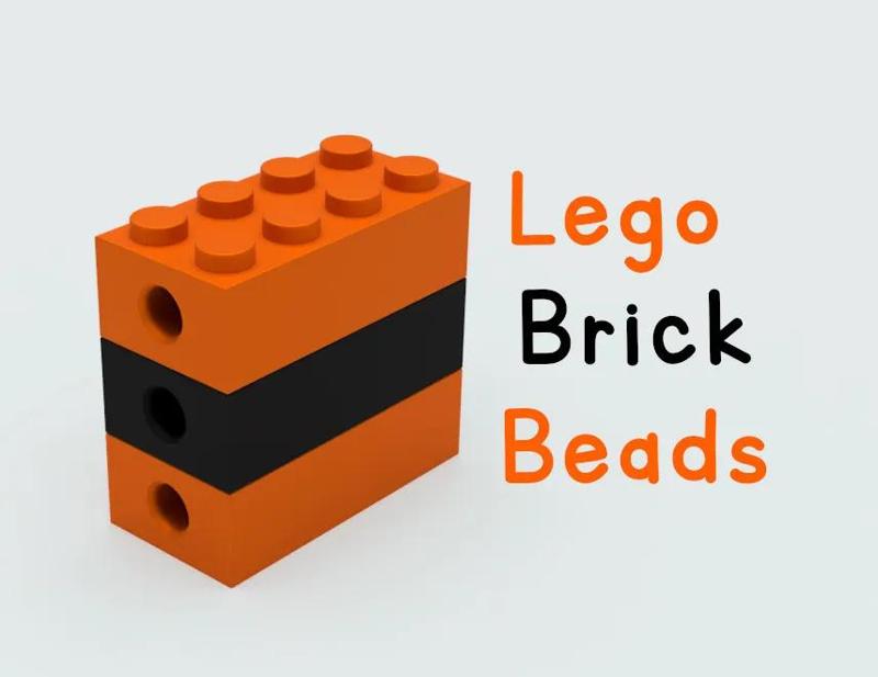 Lego Brick Beads   
