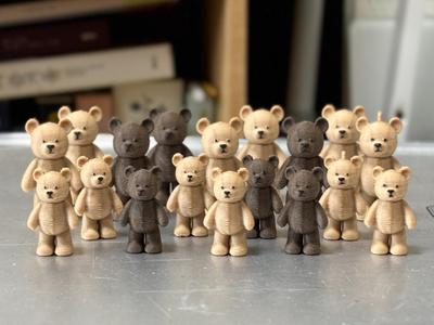 Tiny TeddyBear Army_30mm