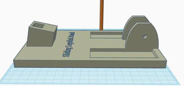 Remix- simple Stand for Sliding Legolini 