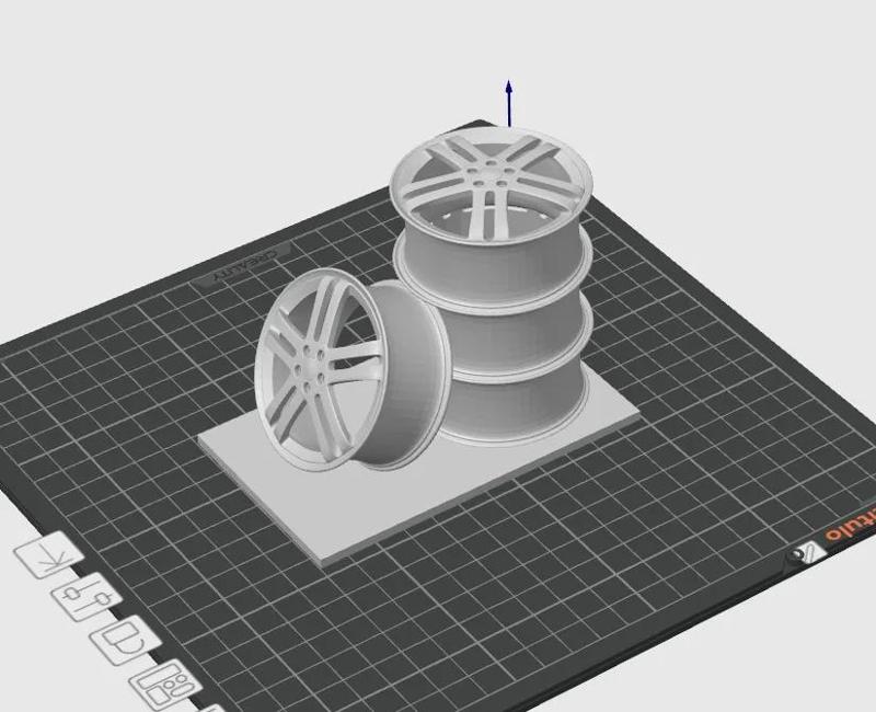 lapicero llanta coche   