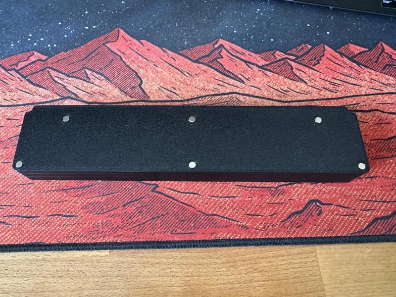 Purge bin with removable 6x 5x5mm magnets   