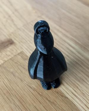 Low Poly Penguin Keychain