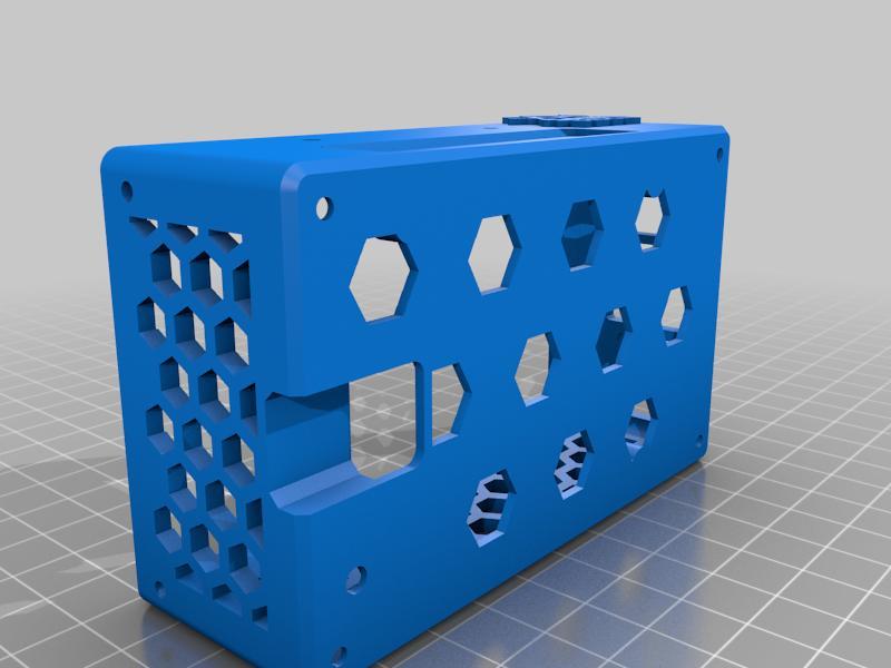 ONE PIECE VENTILATED COVER FOR HYPERPIXEL DUAL FAN WITH RP-4