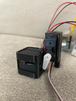 Action Camera and Arduino Servo Mount   