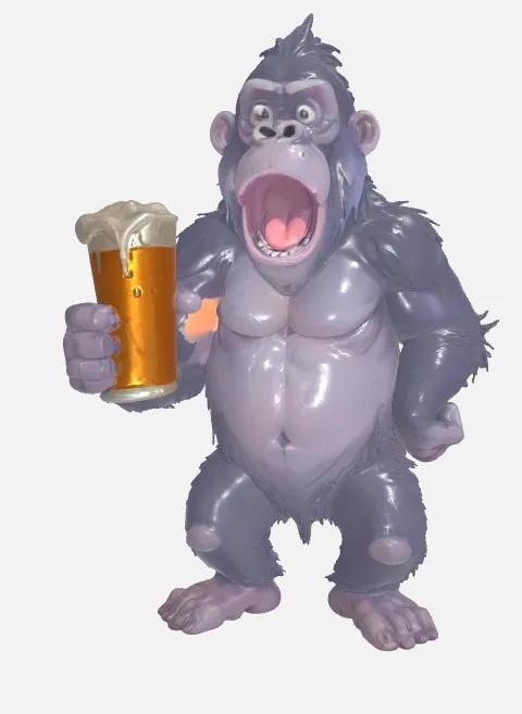GORILA CERVECERO   