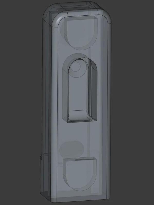 Tight Gaggiuino ToFnLED PCB housing   
