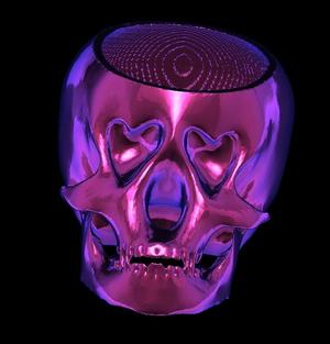 skull love pink