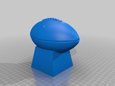 Generic dated fantasy football trophies