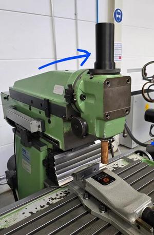 Spindelabdeckung für Deckel FP2   