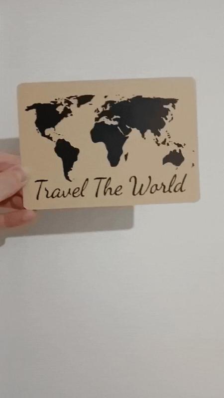Real POSTCARD - world themed (only for AMS)