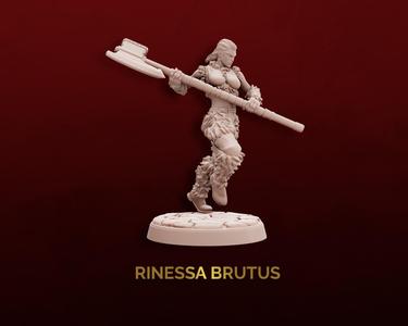 Rinessa Brutus - Human Barbarian