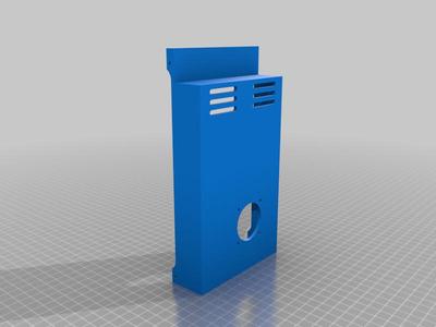 Ender 3 Pro - Meanwell PSU cover - 40x20mm