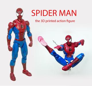 SPIDER MAN 1/12 articulated action figure