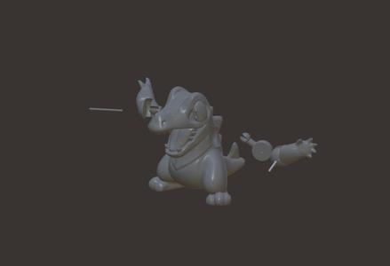 Articulated Totodile