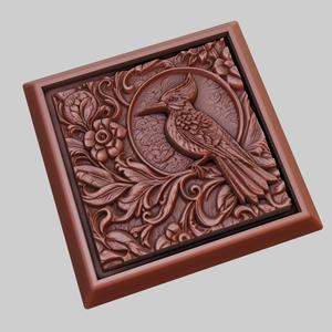 Bird Animal 3D Model for CNC Router Laser & 3D Printer