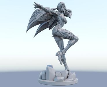 kaisa kai'sa League of Legends 3D print model