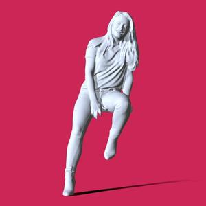 Miniature Pose Character C110