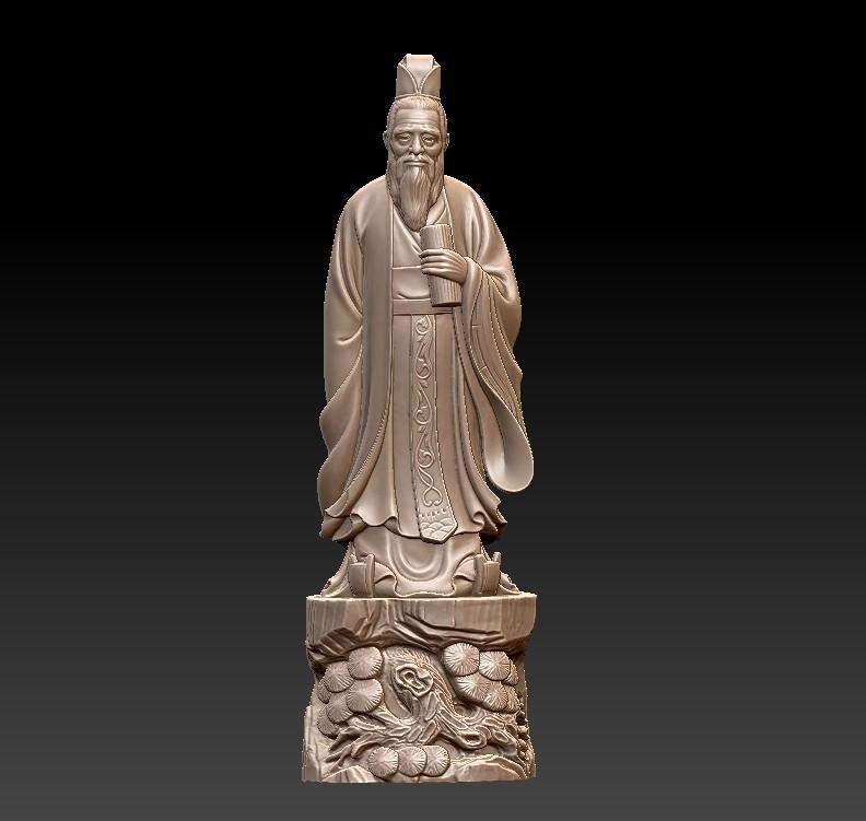 Confucius statue
