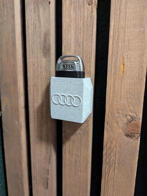 Audi key wall mount   