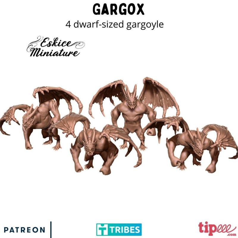 Gargox, abyssal dwarves - 28mm