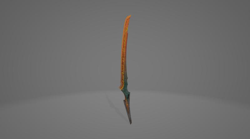 MONSTER HUNTER WORLD RAGING BRACHYDIOS LONG SWORD