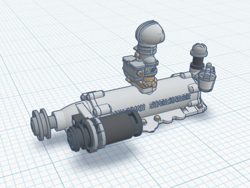 1/25 Marshman Flathead Supercharger