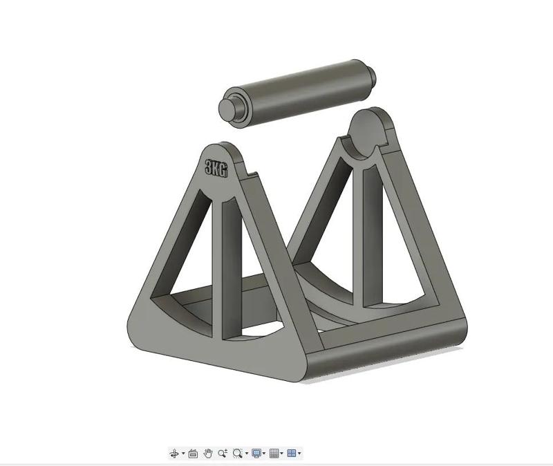 RepRapper 3kg Spool Holder   