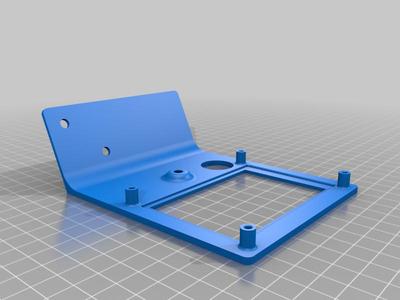 Ender 3 BTT TFT35 E3 Mount with reset access