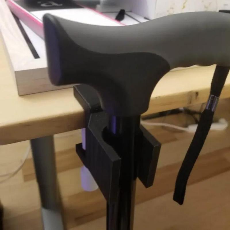 Adjustable Cane Holder   