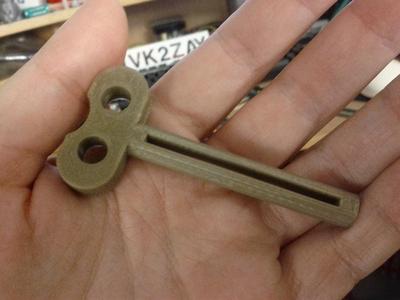 Tooth-paste/Paint Tube Key