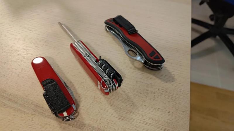 Victorinox pocket clip V1 more ergonomic   
