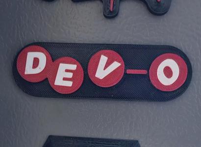 DEVO fridge magnet   