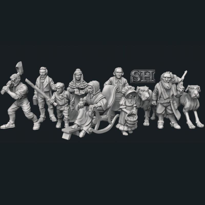 Frontier Townsfolk