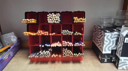 Stackable pencil holder   