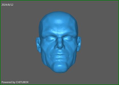 X-Men Iceman Legends Style Head