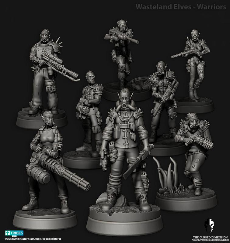 Wasteland Elves - Warriors
