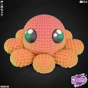 Crocheted Baby Octopus