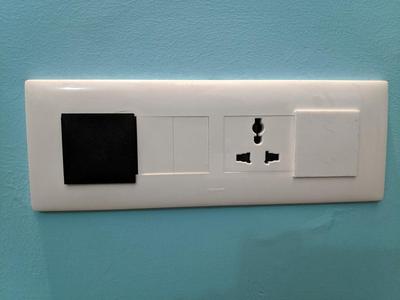 Socket cover for Indian plug type D
