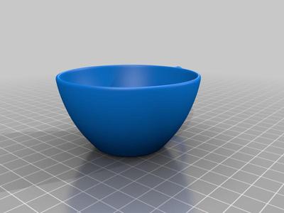 Spilling cup