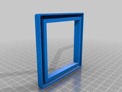 Frame for Aqara Opple Zigbee Switch Gira 55 System inspired