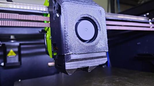 sk1 front panel compatible with Bambu dan duct modified model   