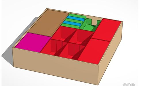 Wingspan board game insert