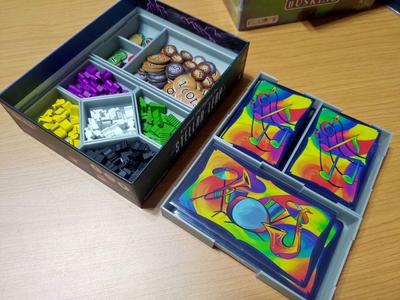 Big Easy Busking boardgame insert