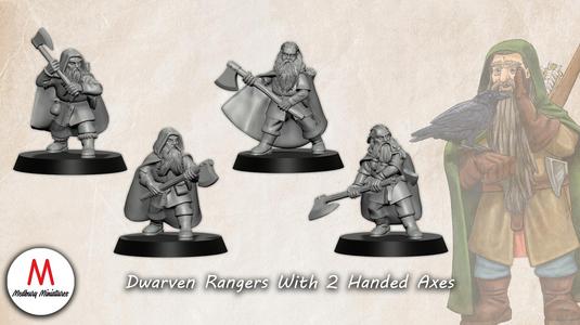 Dwarven Rangers With 2 Handed Axes